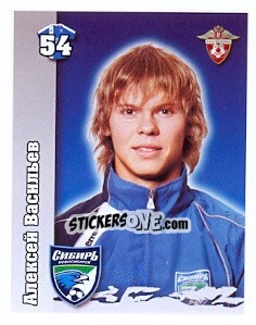 Sticker Алексей Васильев - Russian Football Premier League 2010 - Sportssticker