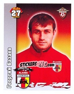 Cromo Георгий Базаев - Russian Football Premier League 2010 - Sportssticker