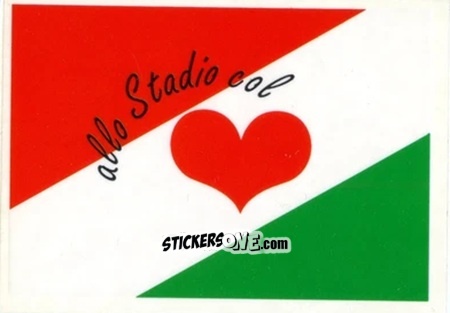 Cromo Allo stadio col cuore