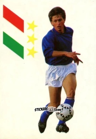 Cromo Giancarlo Marocchi - Italia Mondiale 90
 n. 25 - Vallardi