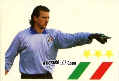 Cromo Stefano Tacconi - Italia Mondiale 90
 n. 29 - Vallardi