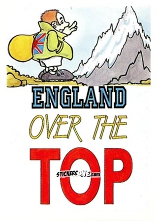 Cromo England over the top