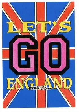 Cromo Let's Go England