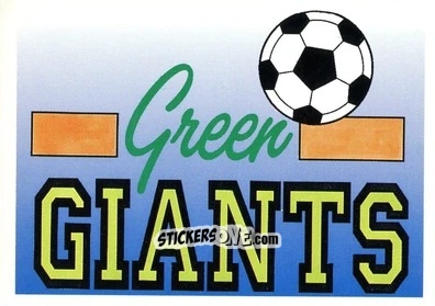Sticker Green Giants - Italia Mondiale 90
 n. 51 - Vallardi