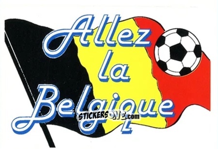 Cromo Allez la Belgique