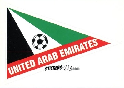 Cromo UAE Flag