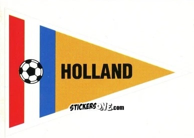 Sticker Holland - Italia Mondiale 90
 n. 62 - Vallardi