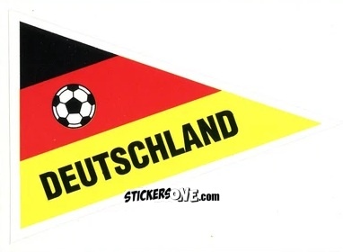 Figurina Deuschland - Italia Mondiale 90
 n. 68 - Vallardi