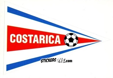 Sticker Costarica - Italia Mondiale 90
 n. 70 - Vallardi