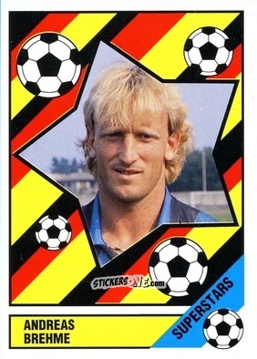 Sticker Andreas Brehme - Italia Mondiale 90
 n. 75 - Vallardi