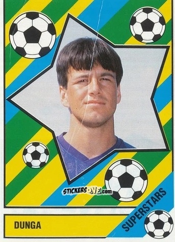 Sticker Dunga - Italia Mondiale 90
 n. 79 - Vallardi