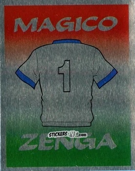 Cromo Magico Zenga N.1 - Italia Mondiale 90
 n. 96 - Vallardi