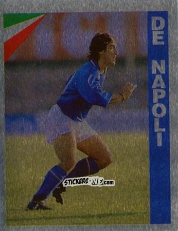 Cromo De Napoli - Italia Mondiale 90
 n. 104 - Vallardi
