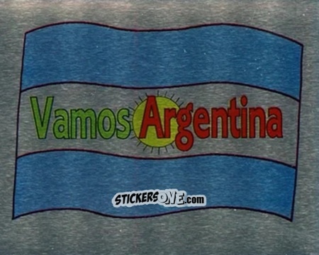 Cromo Vamos Argentina