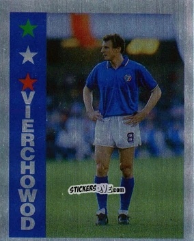 Cromo Vierchowod - Italia Mondiale 90
 n. 122 - Vallardi
