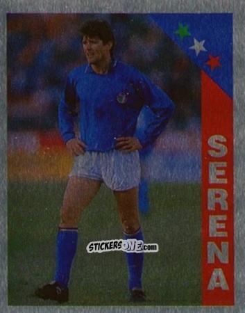 Figurina Serena - Italia Mondiale 90
 n. 123 - Vallardi