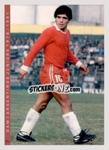 Sticker Maradona In Campo Con L'Argentinos Juniors - Promofigus Maradona El Mejor Jugador Del Siglo n. 7 - NO EDITOR