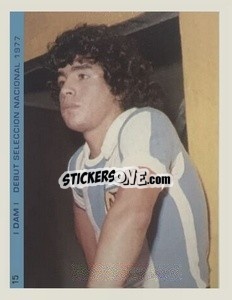 Figurina Figurina 15 - Promofigus Maradona El Mejor Jugador Del Siglo - NO EDITOR