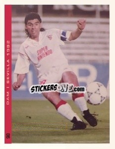 Sticker Figurina 98 - Promofigus Maradona El Mejor Jugador Del Siglo - NO EDITOR