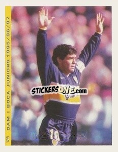 Cromo Figurina 125 - Promofigus Maradona El Mejor Jugador Del Siglo - NO EDITOR