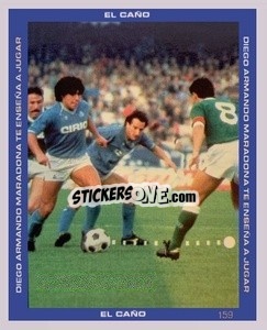 Sticker Figurina 159 - Promofigus Maradona El Mejor Jugador Del Siglo - NO EDITOR