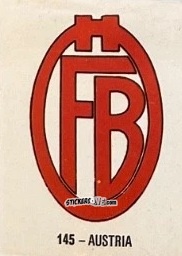 Figurina Austria - El Libro de Los Mundiales 1977
 n. 145 - SUPERCOLLECION