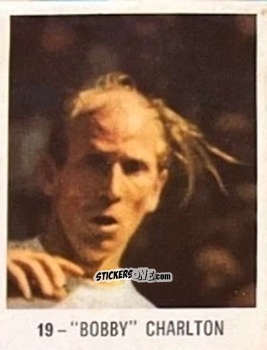 Cromo Bobby Charlton - El Libro de Los Mundiales 1977
 n. 19 - SUPERCOLLECION