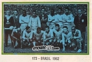 Figurina Brasil - 1962 - El Libro de Los Mundiales 1977
 n. 173 - SUPERCOLLECION