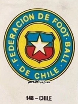 Figurina Chile - El Libro de Los Mundiales 1977
 n. 148 - SUPERCOLLECION