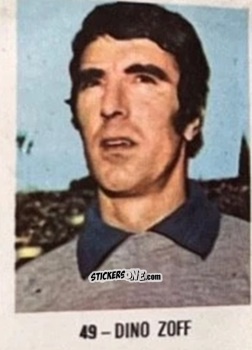Sticker Dino Zoff - El Libro de Los Mundiales 1977
 n. 49 - SUPERCOLLECION