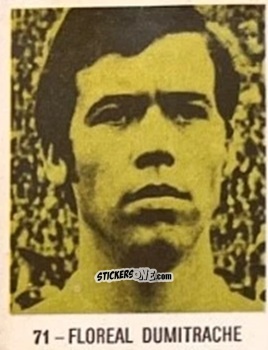 Cromo Floreal Dumitrache - El Libro de Los Mundiales 1977
 n. 71 - SUPERCOLLECION