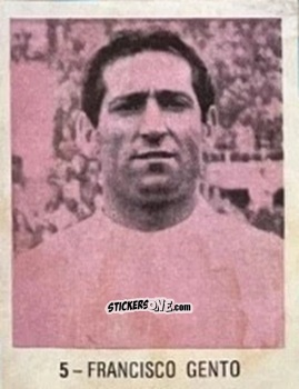 Cromo Francisco Gento - El Libro de Los Mundiales 1977
 n. 5 - SUPERCOLLECION