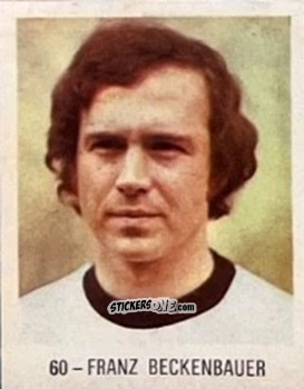 Figurina Franze Beckenbauer - El Libro de Los Mundiales 1977
 n. 60 - SUPERCOLLECION
