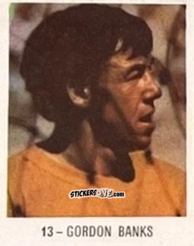 Figurina Gordon Banks - El Libro de Los Mundiales 1977
 n. 13 - SUPERCOLLECION