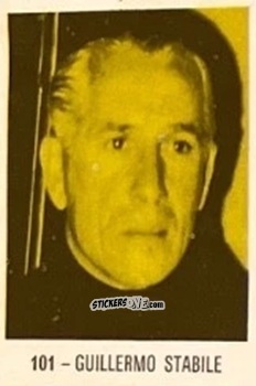 Cromo Guillermo Stabile - El Libro de Los Mundiales 1977
 n. 101 - SUPERCOLLECION