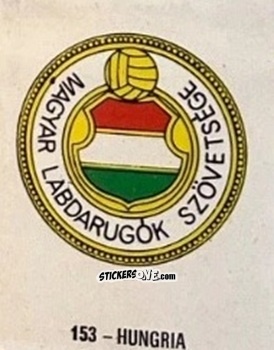 Figurina Hungria - El Libro de Los Mundiales 1977
 n. 153 - SUPERCOLLECION
