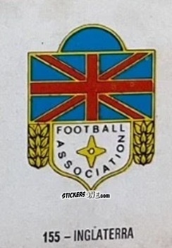 Figurina Inglaterra - El Libro de Los Mundiales 1977
 n. 155 - SUPERCOLLECION