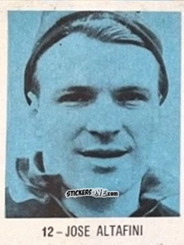 Cromo Jose Altafini - El Libro de Los Mundiales 1977
 n. 12 - SUPERCOLLECION