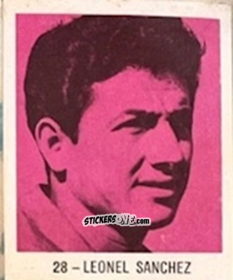 Figurina Leonel Sanchez - El Libro de Los Mundiales 1977
 n. 28 - SUPERCOLLECION