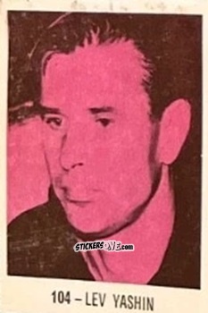 Cromo Lev Yashin - El Libro de Los Mundiales 1977
 n. 104 - SUPERCOLLECION