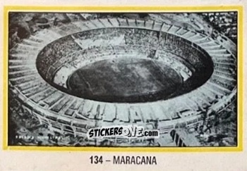Sticker Maracana - El Libro de Los Mundiales 1977
 n. 134 - SUPERCOLLECION