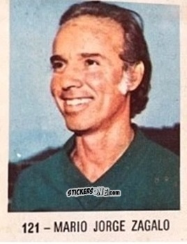 Cromo Mario Jorge Zagalo - El Libro de Los Mundiales 1977
 n. 121 - SUPERCOLLECION