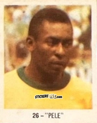 Cromo Pele - El Libro de Los Mundiales 1977
 n. 26 - SUPERCOLLECION