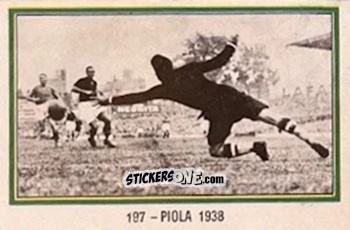 Figurina Piola - 1938 - El Libro de Los Mundiales 1977
 n. 197 - SUPERCOLLECION