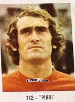 Cromo Pirri - El Libro de Los Mundiales 1977
 n. 112 - SUPERCOLLECION