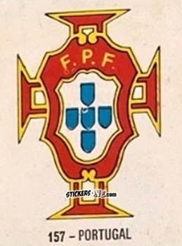 Figurina Portugal - El Libro de Los Mundiales 1977
 n. 157 - SUPERCOLLECION
