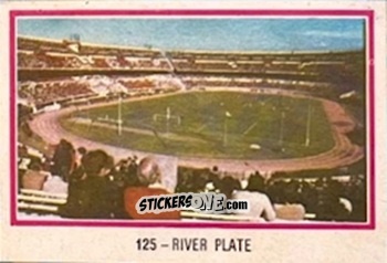 Sticker River Plate - El Libro de Los Mundiales 1977
 n. 125 - SUPERCOLLECION