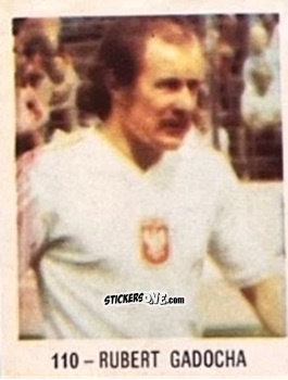 Cromo Rubert Gadocha - El Libro de Los Mundiales 1977
 n. 110 - SUPERCOLLECION