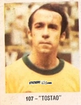 Cromo Tostao - El Libro de Los Mundiales 1977
 n. 107 - SUPERCOLLECION