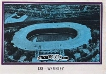 Sticker Wembley - El Libro de Los Mundiales 1977
 n. 138 - SUPERCOLLECION